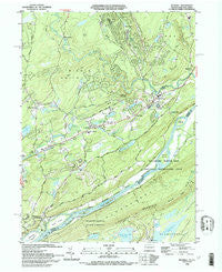 Bushkill Pennsylvania Historical topographic map, 1:24000 scale, 7.5 X 7.5 Minute, Year 1993