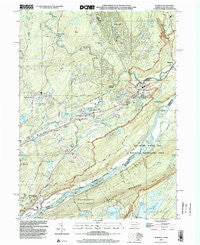 Bushkill Pennsylvania Historical topographic map, 1:24000 scale, 7.5 X 7.5 Minute, Year 1999