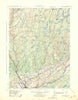Bushkill Pennsylvania Historical topographic map, 1:62500 scale, 15 X 15 Minute, Year 1943