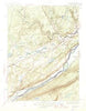 Bushkill Pennsylvania Historical topographic map, 1:31680 scale, 7.5 X 7.5 Minute, Year 1947
