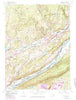 Bushkill Pennsylvania Historical topographic map, 1:24000 scale, 7.5 X 7.5 Minute, Year 1944
