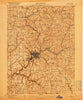 Butler Pennsylvania Historical topographic map, 1:62500 scale, 15 X 15 Minute, Year 1911