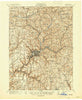 Butler Pennsylvania Historical topographic map, 1:62500 scale, 15 X 15 Minute, Year 1911