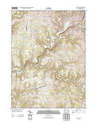 Butler Pennsylvania Historical topographic map, 1:24000 scale, 7.5 X 7.5 Minute, Year 2013