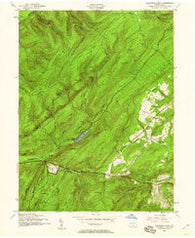 Caledonia Park Pennsylvania Historical topographic map, 1:24000 scale, 7.5 X 7.5 Minute, Year 1944