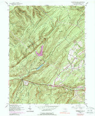 Caledonia Park Pennsylvania Historical topographic map, 1:24000 scale, 7.5 X 7.5 Minute, Year 1944