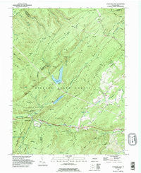 Caledonia Park Pennsylvania Historical topographic map, 1:24000 scale, 7.5 X 7.5 Minute, Year 1990