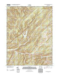 Caledonia Park Pennsylvania Historical topographic map, 1:24000 scale, 7.5 X 7.5 Minute, Year 2013