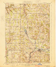 Cambridge Springs Pennsylvania Historical topographic map, 1:62500 scale, 15 X 15 Minute, Year 1925