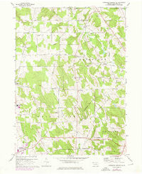 Cambridge Springs NE Pennsylvania Historical topographic map, 1:24000 scale, 7.5 X 7.5 Minute, Year 1967