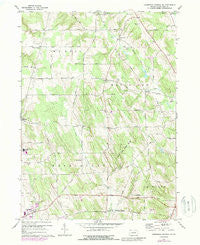 Cambridge Springs NE Pennsylvania Historical topographic map, 1:24000 scale, 7.5 X 7.5 Minute, Year 1967