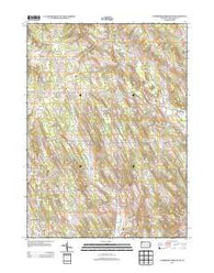 Cambridge Springs NE Pennsylvania Historical topographic map, 1:24000 scale, 7.5 X 7.5 Minute, Year 2013