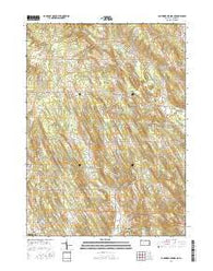 Cambridge Springs NE Pennsylvania Current topographic map, 1:24000 scale, 7.5 X 7.5 Minute, Year 2016