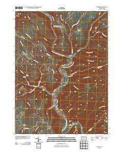 Cameron Pennsylvania Historical topographic map, 1:24000 scale, 7.5 X 7.5 Minute, Year 2010