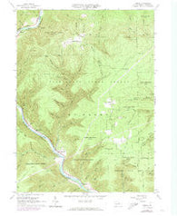 Cammal Pennsylvania Historical topographic map, 1:24000 scale, 7.5 X 7.5 Minute, Year 1965