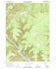 Cammal Pennsylvania Historical topographic map, 1:24000 scale, 7.5 X 7.5 Minute, Year 1965
