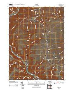 Cammal Pennsylvania Historical topographic map, 1:24000 scale, 7.5 X 7.5 Minute, Year 2010