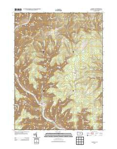 Cammal Pennsylvania Historical topographic map, 1:24000 scale, 7.5 X 7.5 Minute, Year 2013