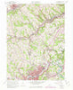 Canonsburg Pennsylvania Historical topographic map, 1:24000 scale, 7.5 X 7.5 Minute, Year 1960