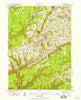 Canton Pennsylvania Historical topographic map, 1:62500 scale, 15 X 15 Minute, Year 1942