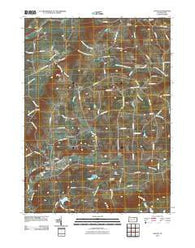 Canton Pennsylvania Historical topographic map, 1:24000 scale, 7.5 X 7.5 Minute, Year 2010
