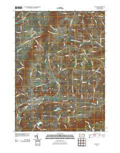 Canton Pennsylvania Historical topographic map, 1:24000 scale, 7.5 X 7.5 Minute, Year 2010