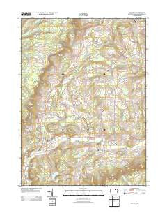 Canton Pennsylvania Historical topographic map, 1:24000 scale, 7.5 X 7.5 Minute, Year 2013
