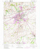 Carlisle Pennsylvania Historical topographic map, 1:24000 scale, 7.5 X 7.5 Minute, Year 1952