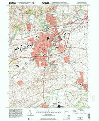 Carlisle Pennsylvania Historical topographic map, 1:24000 scale, 7.5 X 7.5 Minute, Year 1994