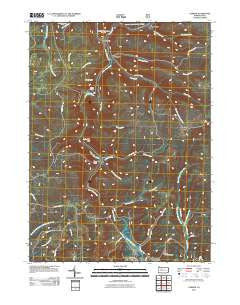 Carman Pennsylvania Historical topographic map, 1:24000 scale, 7.5 X 7.5 Minute, Year 2011