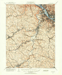 Carnegie Pennsylvania Historical topographic map, 1:62500 scale, 15 X 15 Minute, Year 1904