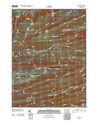 Carroll Pennsylvania Historical topographic map, 1:24000 scale, 7.5 X 7.5 Minute, Year 2010