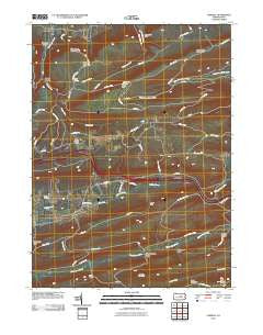 Carroll Pennsylvania Historical topographic map, 1:24000 scale, 7.5 X 7.5 Minute, Year 2010