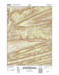 Carroll Pennsylvania Historical topographic map, 1:24000 scale, 7.5 X 7.5 Minute, Year 2013