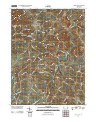 Carrolltown Pennsylvania Historical topographic map, 1:24000 scale, 7.5 X 7.5 Minute, Year 2010
