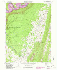 Cassville Pennsylvania Historical topographic map, 1:24000 scale, 7.5 X 7.5 Minute, Year 1963
