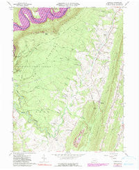 Cassville Pennsylvania Historical topographic map, 1:24000 scale, 7.5 X 7.5 Minute, Year 1963