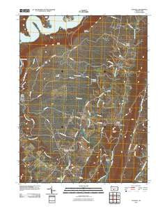 Cassville Pennsylvania Historical topographic map, 1:24000 scale, 7.5 X 7.5 Minute, Year 2010