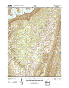 Cassville Pennsylvania Historical topographic map, 1:24000 scale, 7.5 X 7.5 Minute, Year 2013
