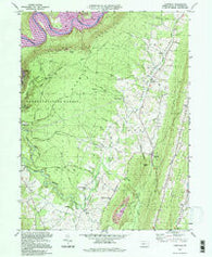 Cassville Pennsylvania Historical topographic map, 1:24000 scale, 7.5 X 7.5 Minute, Year 1994