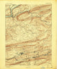 Catawissa Pennsylvania Historical topographic map, 1:62500 scale, 15 X 15 Minute, Year 1894