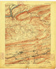 Catawissa Pennsylvania Historical topographic map, 1:62500 scale, 15 X 15 Minute, Year 1894
