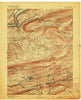 Catawissa Pennsylvania Historical topographic map, 1:62500 scale, 15 X 15 Minute, Year 1894