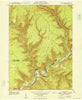 Cedar Run Pennsylvania Historical topographic map, 1:24000 scale, 7.5 X 7.5 Minute, Year 1948