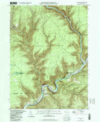 Cedar Run Pennsylvania Historical topographic map, 1:24000 scale, 7.5 X 7.5 Minute, Year 1994
