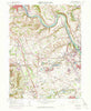 Cementon Pennsylvania Historical topographic map, 1:24000 scale, 7.5 X 7.5 Minute, Year 1964