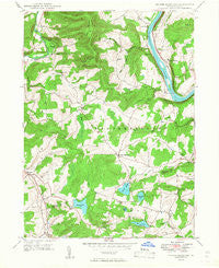 Center Moreland Pennsylvania Historical topographic map, 1:24000 scale, 7.5 X 7.5 Minute, Year 1949
