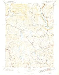 Center Moreland Pennsylvania Historical topographic map, 1:24000 scale, 7.5 X 7.5 Minute, Year 1949