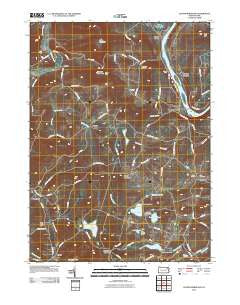 Center Moreland Pennsylvania Historical topographic map, 1:24000 scale, 7.5 X 7.5 Minute, Year 2010