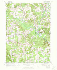 Centerville Pennsylvania Historical topographic map, 1:24000 scale, 7.5 X 7.5 Minute, Year 1967